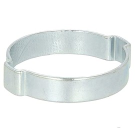 Oetiker Double Ear Clamps - 1/2" (13mm) Size, Zinc-Plated Steel Hose Clamp - Pack of 100