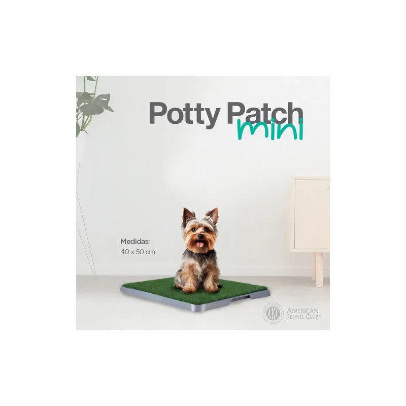 Tapete Entrenador Pasto Sintetico Para Perro 3 Capas