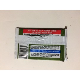 G.I.Joe  One Unopened Pack Trading Cards