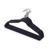Only Hangers "Petite Size Black Velvet Suit Hangers - 10