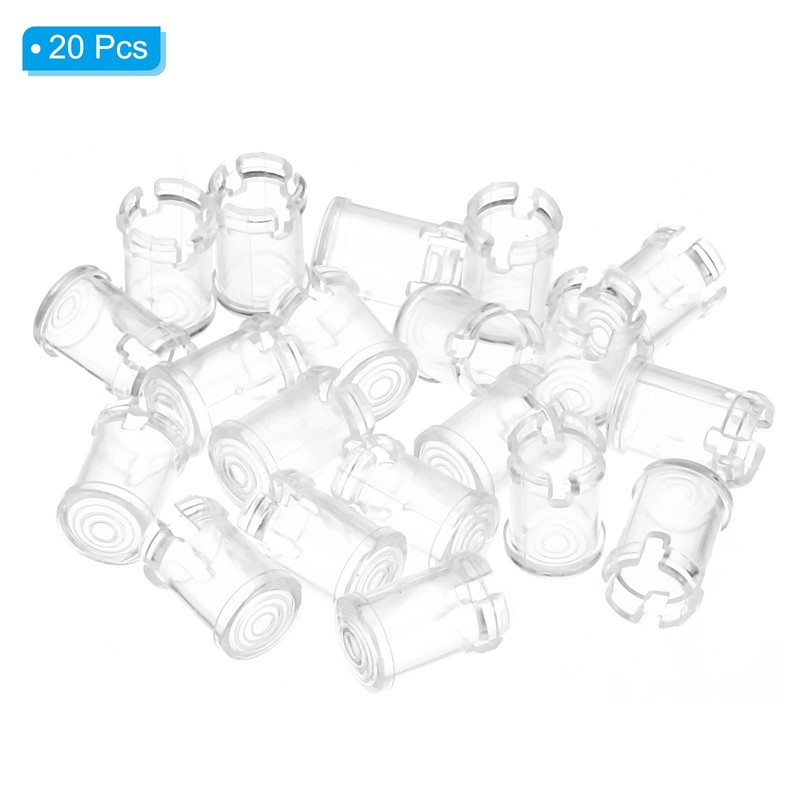 PATIKIL 5mm Emitting Diode Holder, 20 Pack LED Holder Clip