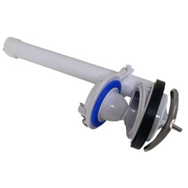 Hardbody 2.5 inch Flush Valve Assembly for One Piece Toilets, 10 inch High Overflow Tube