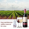 Just the Wine Sulfite Remover Drops (5-Bottle Pack) Just 3
