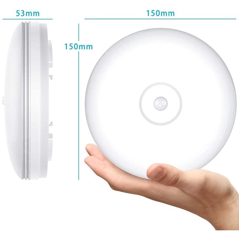 Small Motion Sensor LED Ceiling Light, Light Fixture, Hallway, Entrance