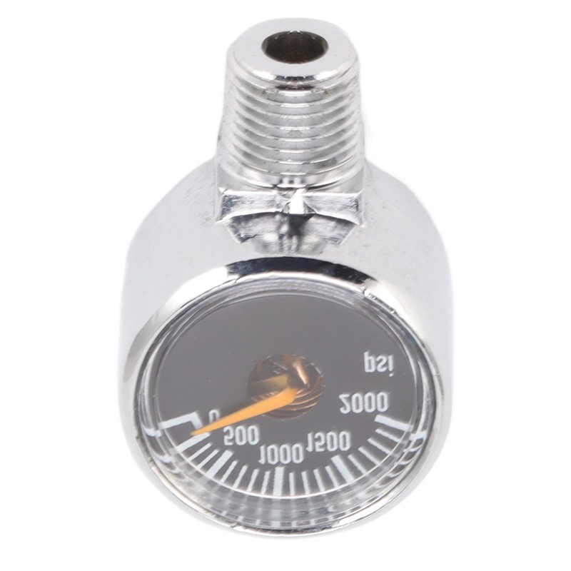 2000psi Pressure Gauge 1/8NPT Mount CO2 Cylinder Filling Pressure Meter