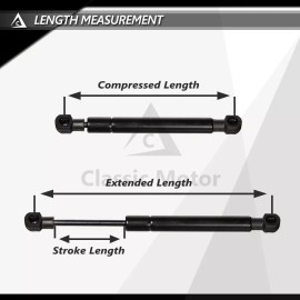 Unbranded Front Hood Springs Supports Struts Shocks For Nissan 300ZX 1984-1989 2+2 Pair