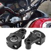 VOBOR Motorcycle Handlebar Risers - 1 Pair Universal Aluminum Alloy