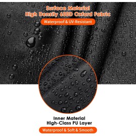 Loenel Table Leaf Storage Bag Padded, 2 Pack Waterproof Dining Table Leaf Cover for Storage and Keep Your Table Leaf Safe - Scratch Resistant Protection Cover - 52x28inch