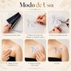 50 Hojas Papel Hectografico Tattoo,Papel Transfer Térmico para Tatuaje
