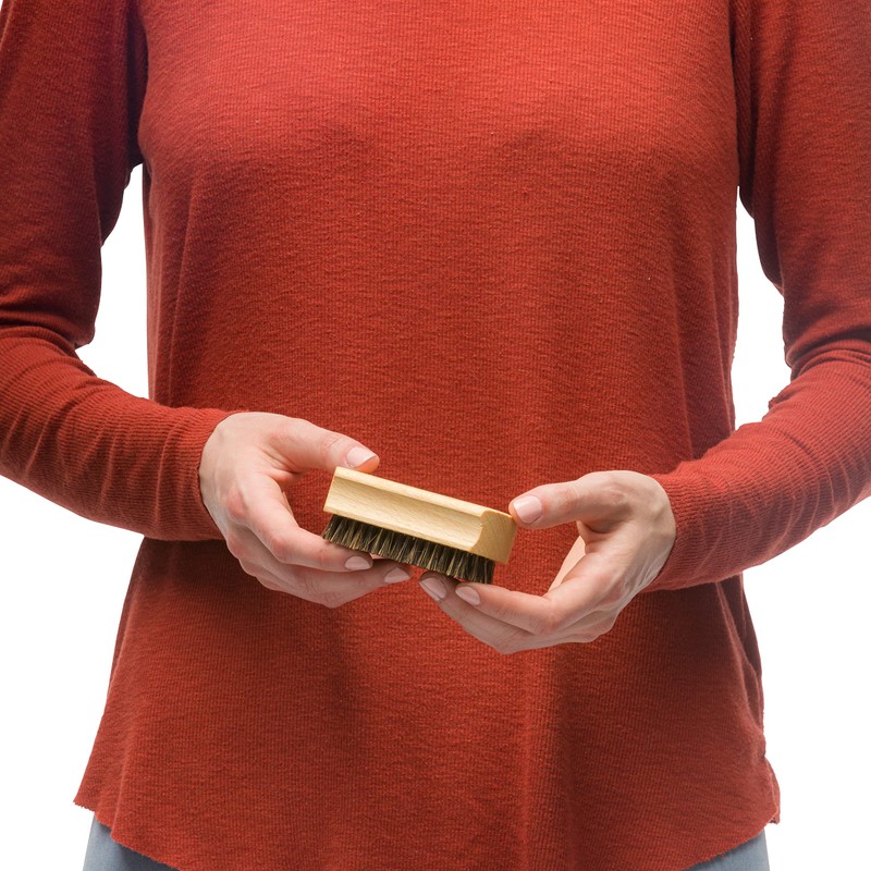 Nubuck Leather Brush, plain