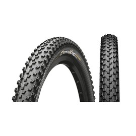 Continental Mountain Bike ProTection Tire - Black Chili, Tubeless, Folding Handmade MTB Performance Tire (26", 27.5", 29"), 29 x 2.2, Cross King