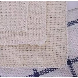 pico dot. Fabric for Punching Needles 50x67cm Cloth White Embroidery SH-04