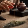 DIYBravo Incense Stand, Altar Plate, Includes 30 Incense, Backflow Incense,