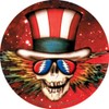 C&D Visionary Licenses Products Grateful Dead Uncle Sam Head Sticker