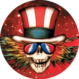 C&D Visionary Licenses Products Grateful Dead Uncle Sam Head Sticker