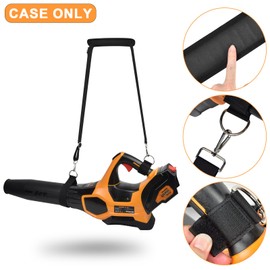 Universal Shoulder Strap for Blower Device, Padded Carry Strap with Non-Slip Padding, Adjustable Shoulder Strap, Fits Most Trimmers and Mowers (Blow Device Not Included)