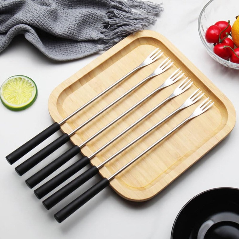 Kichvoe Fondue Forks - Stainless Steel Fondue Forks - 12