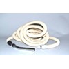 Central Vacuum Cleaner Hose Assembly 30Ft Crushproof Vacu-Maid/Vacuflo-Beige
