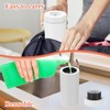 Silicone Dishwashing Soap Dispenser, Dish Soap Squeeze Bottle Silicone Divided