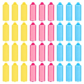 Bailinks Foam Sponge Hair Rollers, 36 Pieces Soft Curlers for Short Hair, DIY Hair Styling Hairdressing Tools Hair Rollers for Women and Children (20 mm)