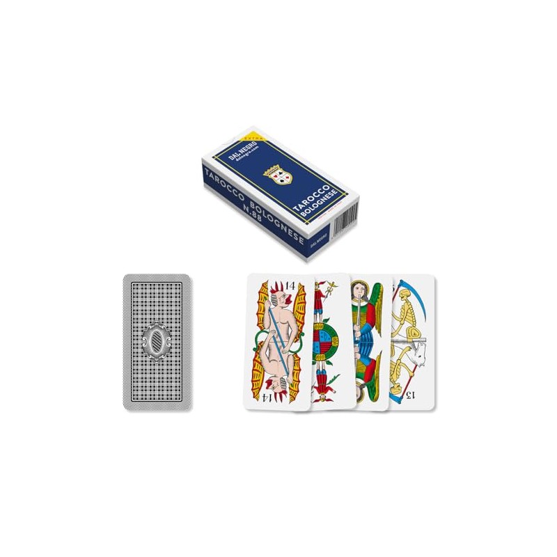 Dal - Bolognese Tarot Cards - Traditional Tarot Deck of