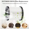 4 Pack DCV5801H Wet/Dry Vacuum HEPA Replacement Filter Compatible with
