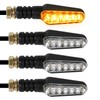 evermotor LED Indicator Motorcycle, 12 V 2.4 W, Pack of