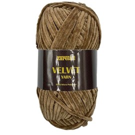 Zarela Luxury Velvet Yarn 100g (09 Brown)