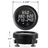 CNRAQR Five Display Air Suspension Gauge Air Ride Air Pressure