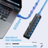 USB Hub 3.0, VIENON 7-Port USB Extender Splitter with Individual