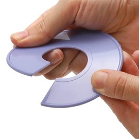 Closet Dividers for Hanging Clothes 12Pcs Clothing Rack Size Dividers Clothes Size Dividers Clothing Rack Dividers Size Rings for Clothing Racks for Sorting Clothing Size