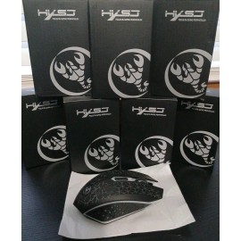 HXSJ New Wireless GAMING MOUSE back Lite 6 keys LED Optical. Scorpion  Hyper Speed