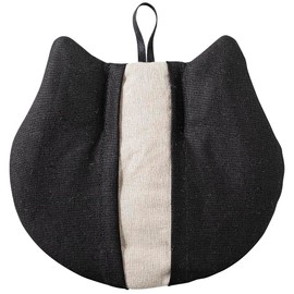 &NE NHK-347-KR Animal Mittens Cat Cat Shaped Animal Pot Holder Mittens Cat Cat Shaped Animal 100% Cotton Pot with Loop String Hanging Animal Natural Scandinavian Style Oven Mitt Kitchen Gloves Kitchen