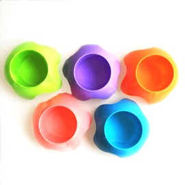 WANGCL Beach Gear Beach Cup Holders Beach Supplies Beach Trip Must Haves for Women Adults Family Friends (Multicoloured 5 Pack)