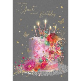Cherry Orchard Aunt Birthday Card