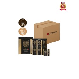 Lunar New Year Food Gift Set Retune Gujeunggu Pouch Heuksamjin Gold 50ML x 4 sachets x 4 / 설식품선물세트 리튠 구증구포 흑삼진 골드 50MLx 4포x4개