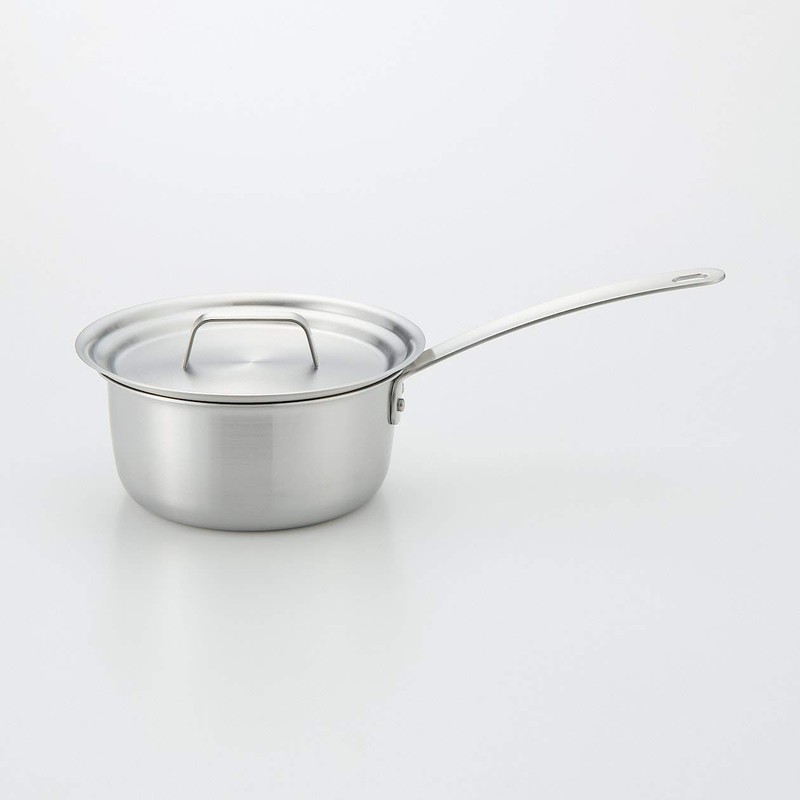 Mujin Ryohin Stainless Steel Multi-Purpose Lid for Diameter 16-18cm and
