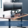 VIVO Dual Ultrawide Monitor Mount, Free-Standing Desk Stand for 2