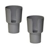 McNaughton Inc 52616 Cup Keeper 2 Pack - Gray