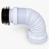 Flexible Toilet Pan Connector Universal WC Flexi Slinky Waste Soil