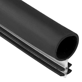 Window Weatherstrip Seal 5/16" Bulb Bubble Kerf Mount 4 Colors & 6 Length Options (17', Black)