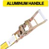 Autofonder 2 Pack 2" x 27' Ratchet Straps Heavy Duty-3333