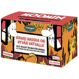 Nordqvist Moomin "All Things Fun Are Good for Your Tummy" Traditional Finnish Rooibos Bagged Tea