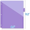 Forvencer 8 Count Dividers with Pockets, 8 Tab Dividers for
