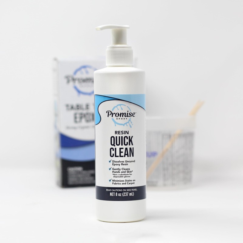 Resin Quick Clean by Promise Epoxy, 8 oz with Eco-Friendly