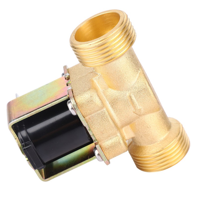G3/4 Inches Normally Closed Brass Electric Solenoid Valve Male Thread