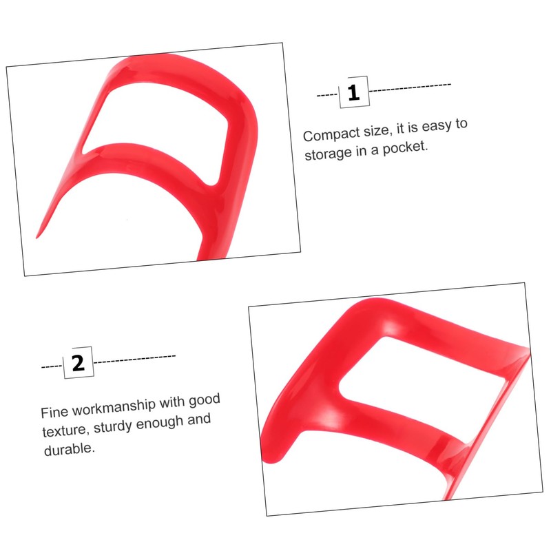 NOLITOY 2pcs Beard Modeling Ruler Shaving Template Men Beard Shaping