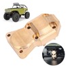 Brass Counterweight Diff Cover set for Axial SCX24 90081 for