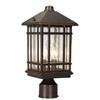 J du J Sierra Craftsman 14" High Outdoor Post Mount