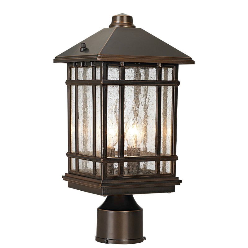 J du J Sierra Craftsman 14" High Outdoor Post Mount